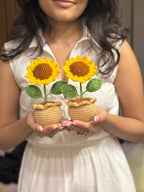 Sunflower Pot